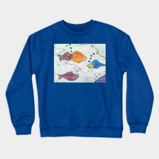 HAPPY FISH! Crewneck Sweatshirt